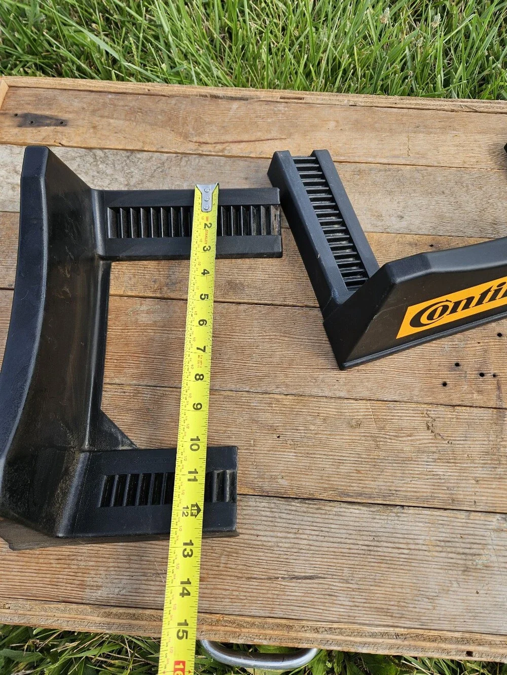 Continental Tire Store Display Stand Plastic Advertisement Sign 2-pc Rack